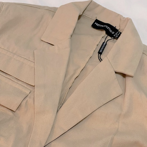 PRETTY LITTLE THING CUT OUT BLAZER DRESS - Picture 8 of 9